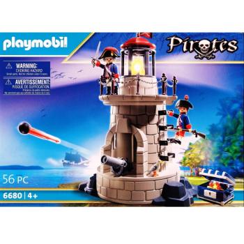 Playmobil - 6680 Phare lumineux avec soldats