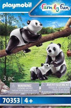 Playmobil - 70353 Couple de pandas avec bébé