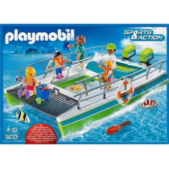 Playmobil - 9233 Glass bottom boat with underwater motor
