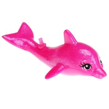 Polly Pocket Animal - Dolphin Pink Shimmer n Splash Adventur N4544 2008