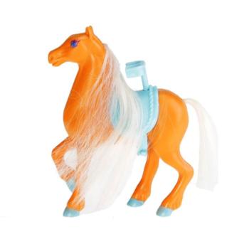 Polly Pocket G8629 - Horse Blue with bracket to Horsing Around