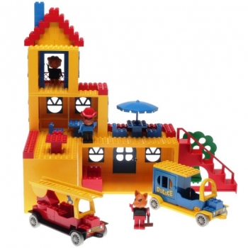 LEGO Fabuland 350 - Mairie avec Leonard Lion & Friends