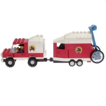 LEGO Legoland 6359 - Le transporteur de chevaux de course