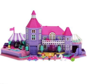 Polly Pocket Mini - 1994 - Pollyville - Light-up Magical Mansion Playset Mattel Toys 11985