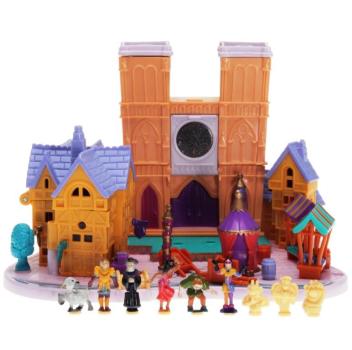 Polly Pocket Mini - 1995 - Disney - The Hunchback of Notre Dame Light-Up Festival Village Mattel Toys 15001
