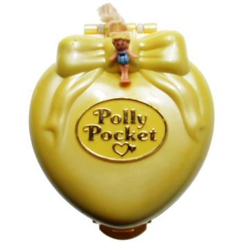 Polly Pocket Mini - 1995 - Stylin' Saloon - Happenin' Hair Mattel Toys 14512
