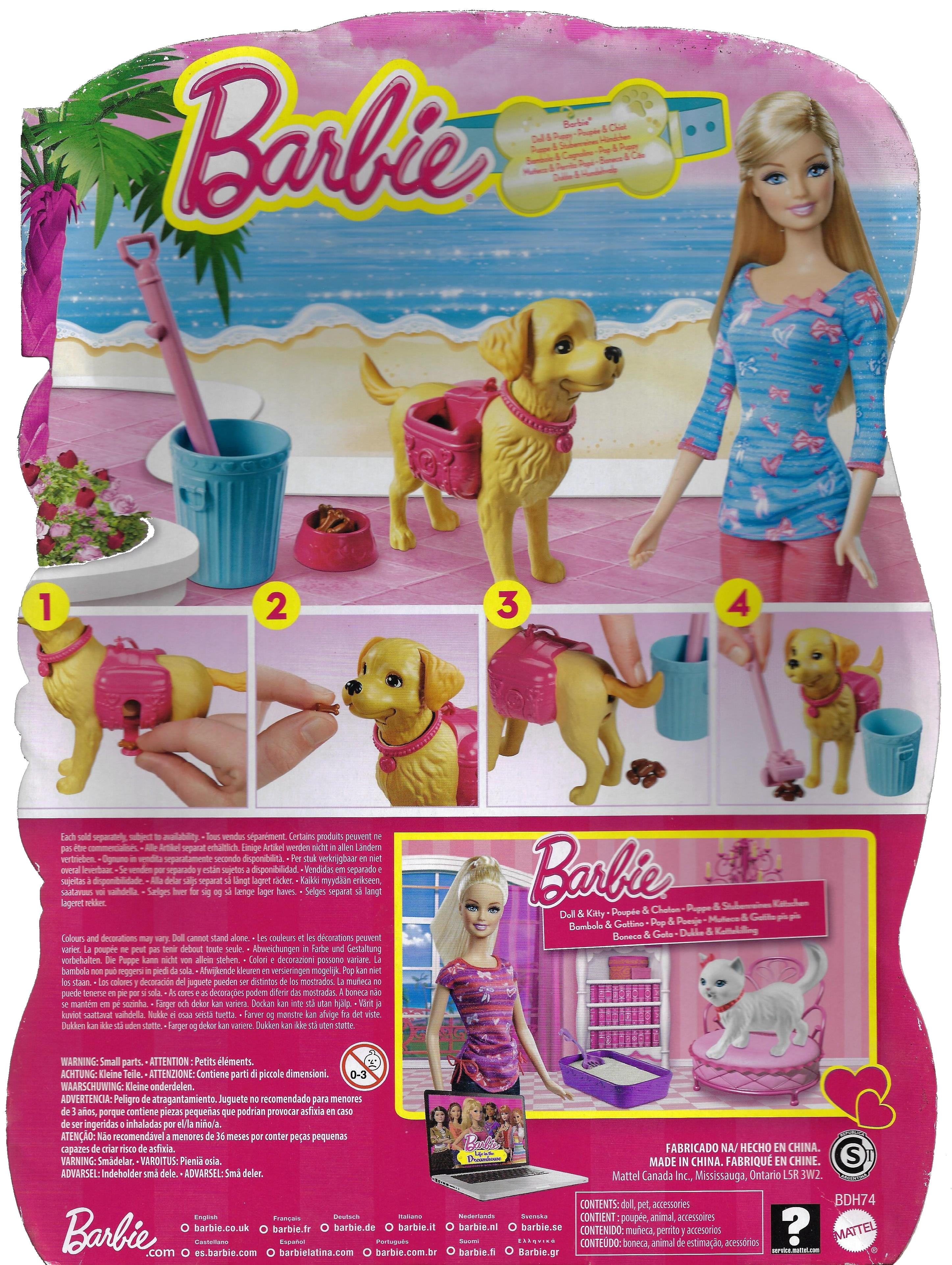 barbie potty