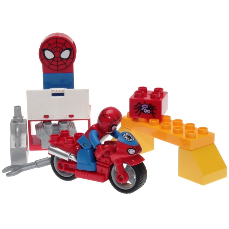 LEGO Duplo 10607 - Spider-Man Web-Bike Workshop - DECOTOYS