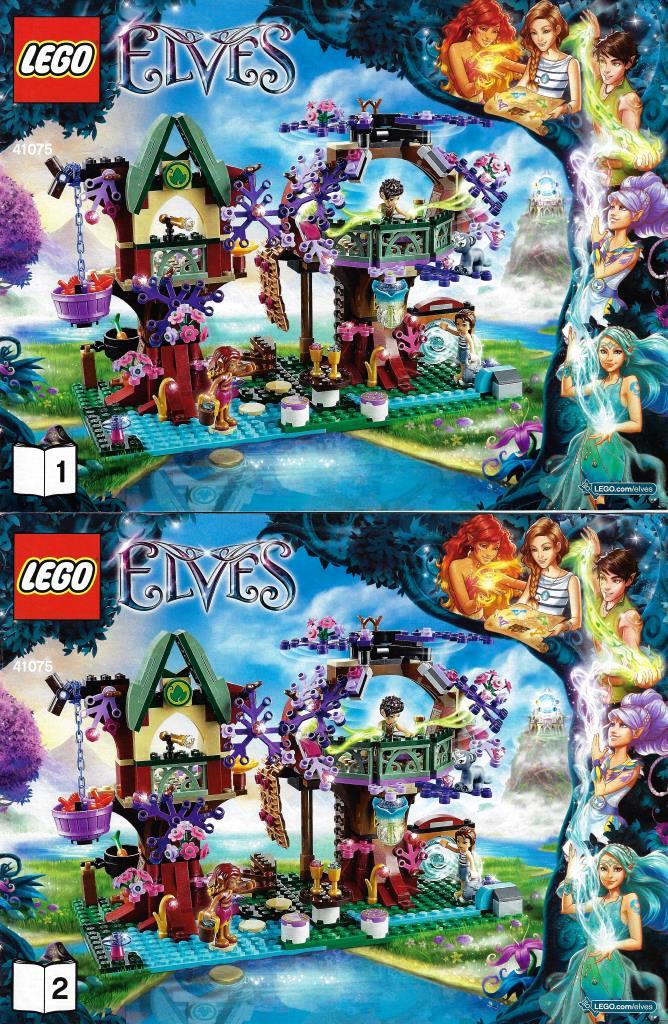 Celsius Ged Egern LEGO Elves 41075 - The Elves Treetop Hideaway - DECOTOYS