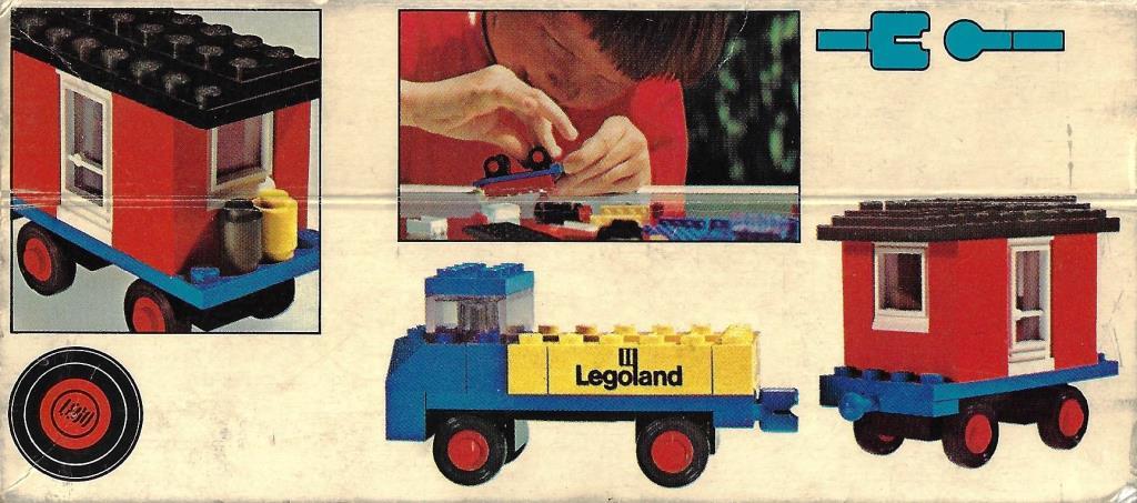 LEGO Legoland 646 - Mobile Site Office - DECOTOYS