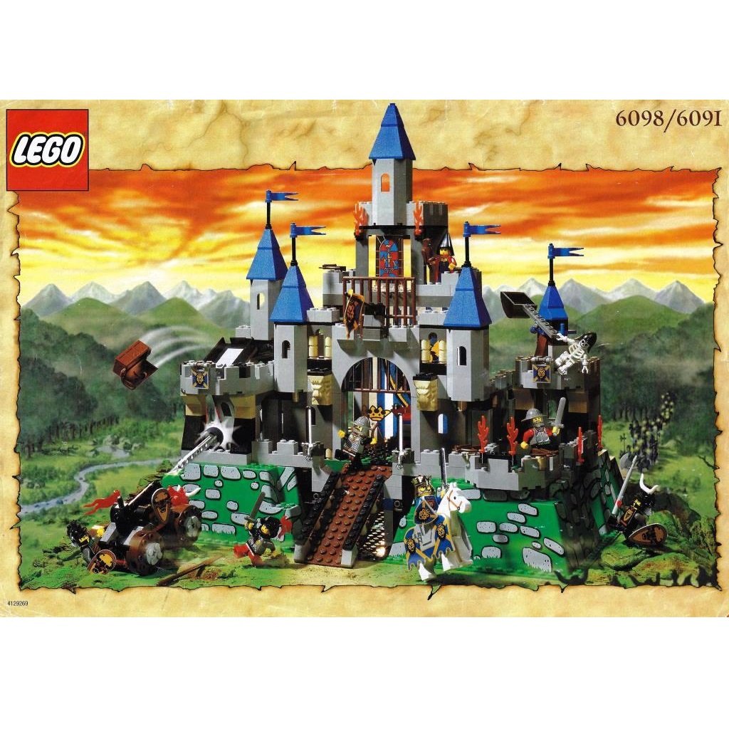 Lego knights best sale kingdom castle