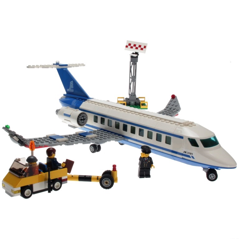 LEGO City 3181 - Passenger Plane DECOTOYS
