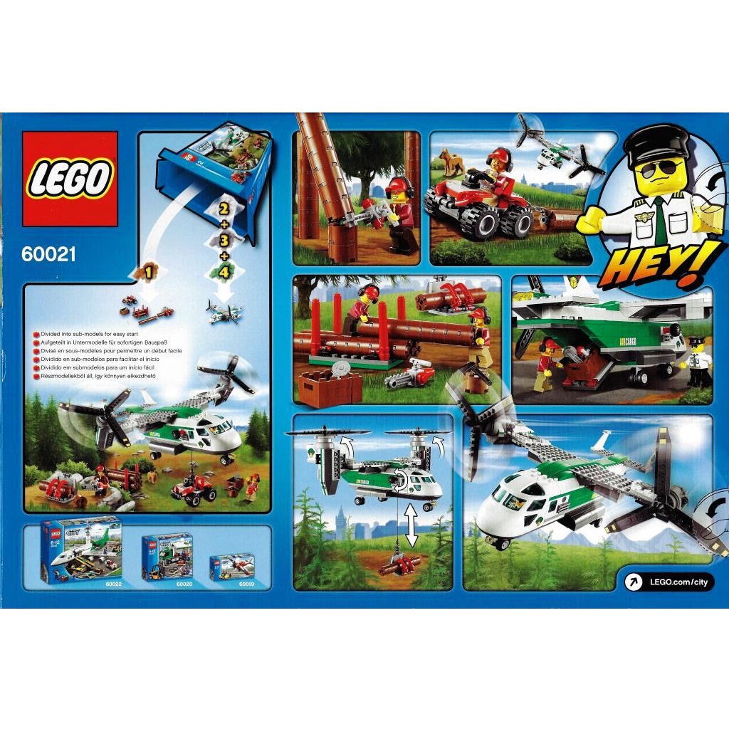 LEGO City 60021 - Cargo Heliplane -