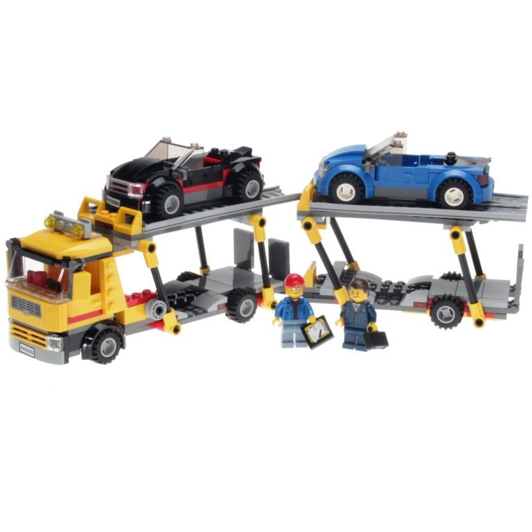 LEGO City 60060 - Le camion de transport des voitures - DECOTOYS
