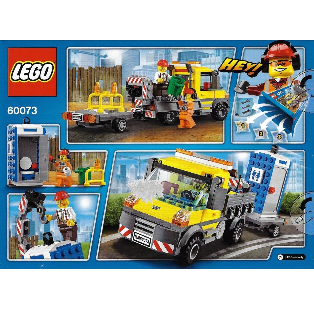 Lego City Service Truck Decotoys