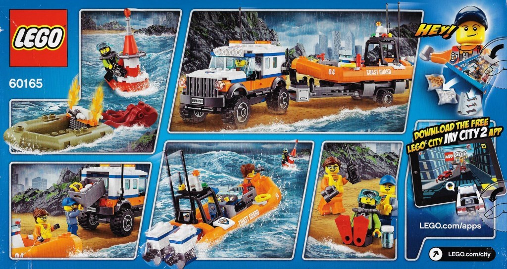 Lego city coast guard best sale 4x4 response unit 60165