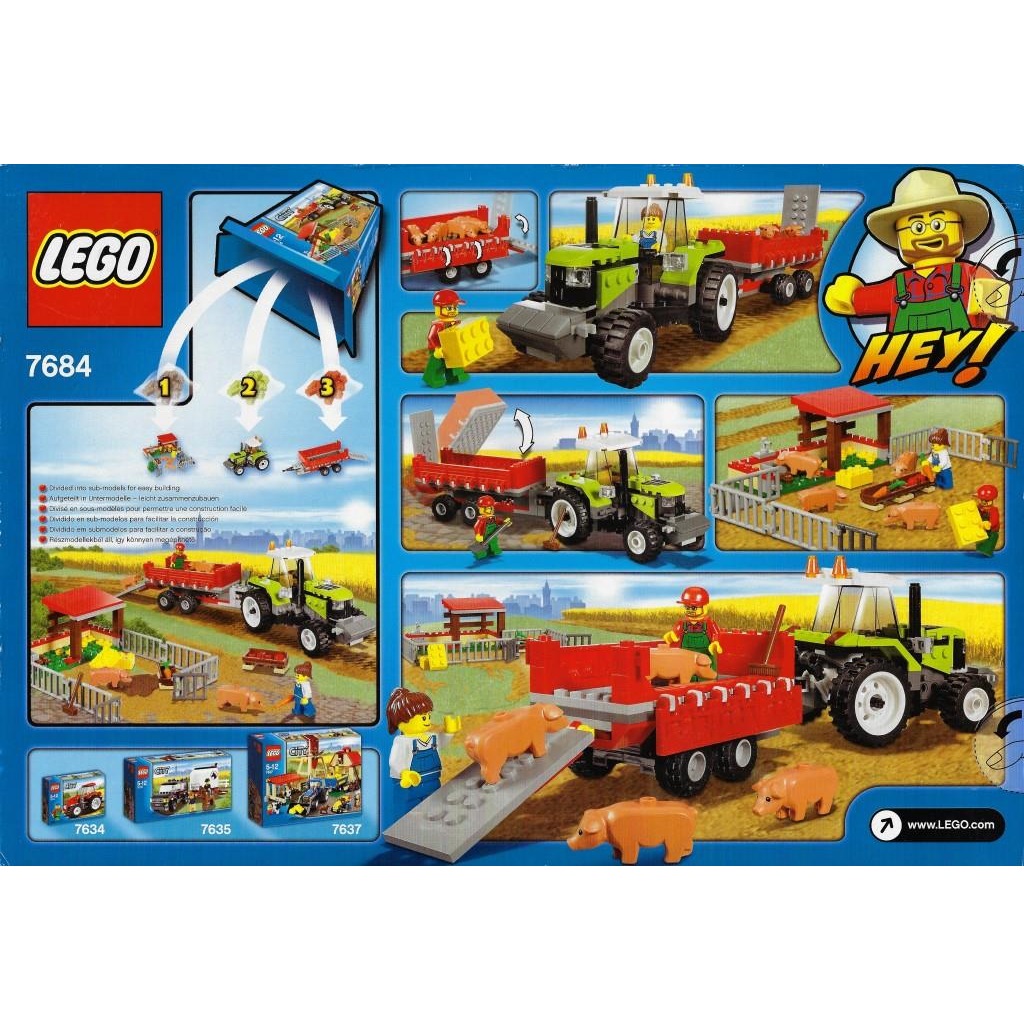 LEGO City Set #7684 Pig Farm Tractor | ubicaciondepersonas.cdmx.gob.mx