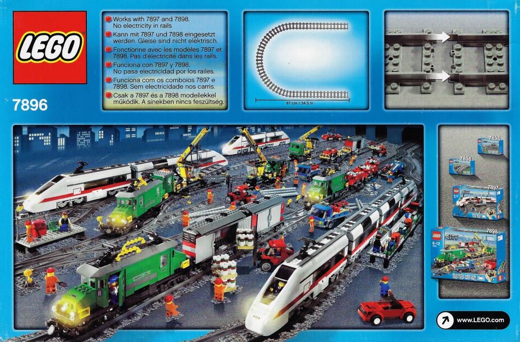 LEGO City 7896 - Straight and Curved Rails - DECOTOYS