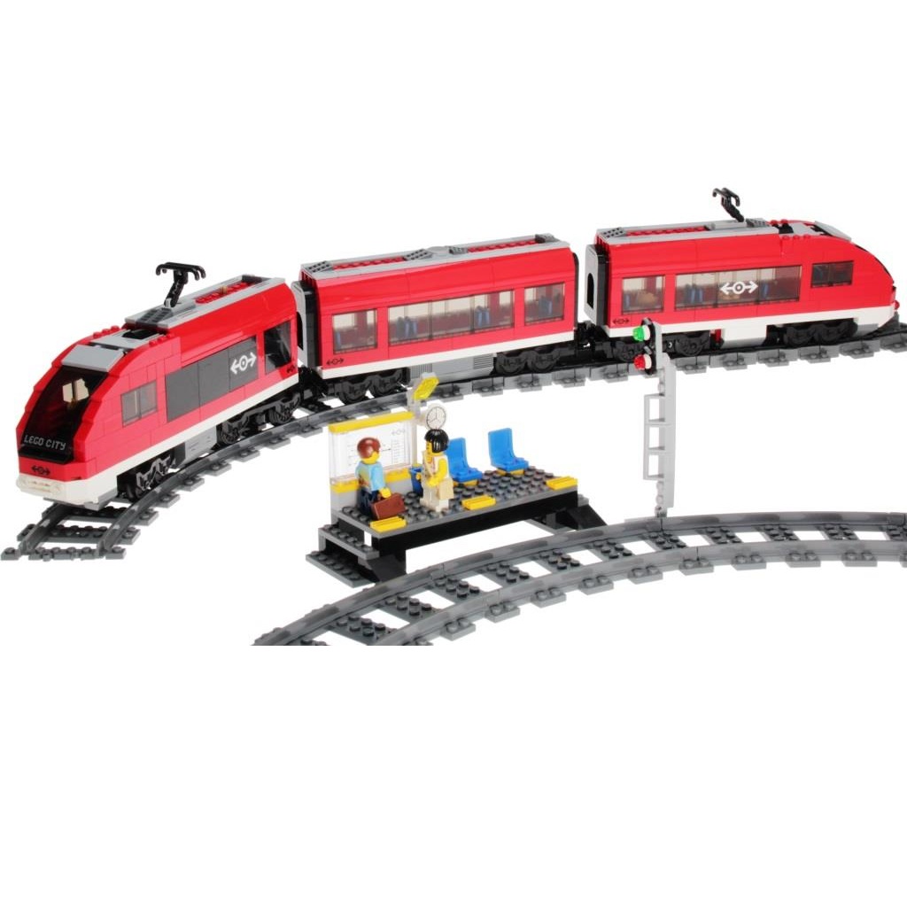  LEGO City Passenger Train 7938 : Toys & Games