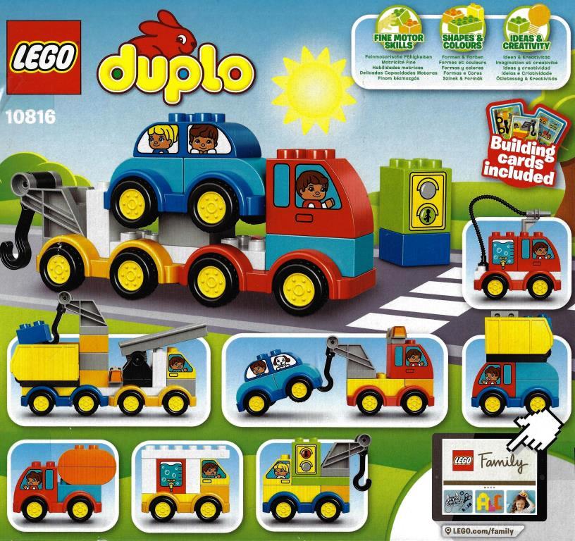 lego 10816 duplo my first cars and trucks