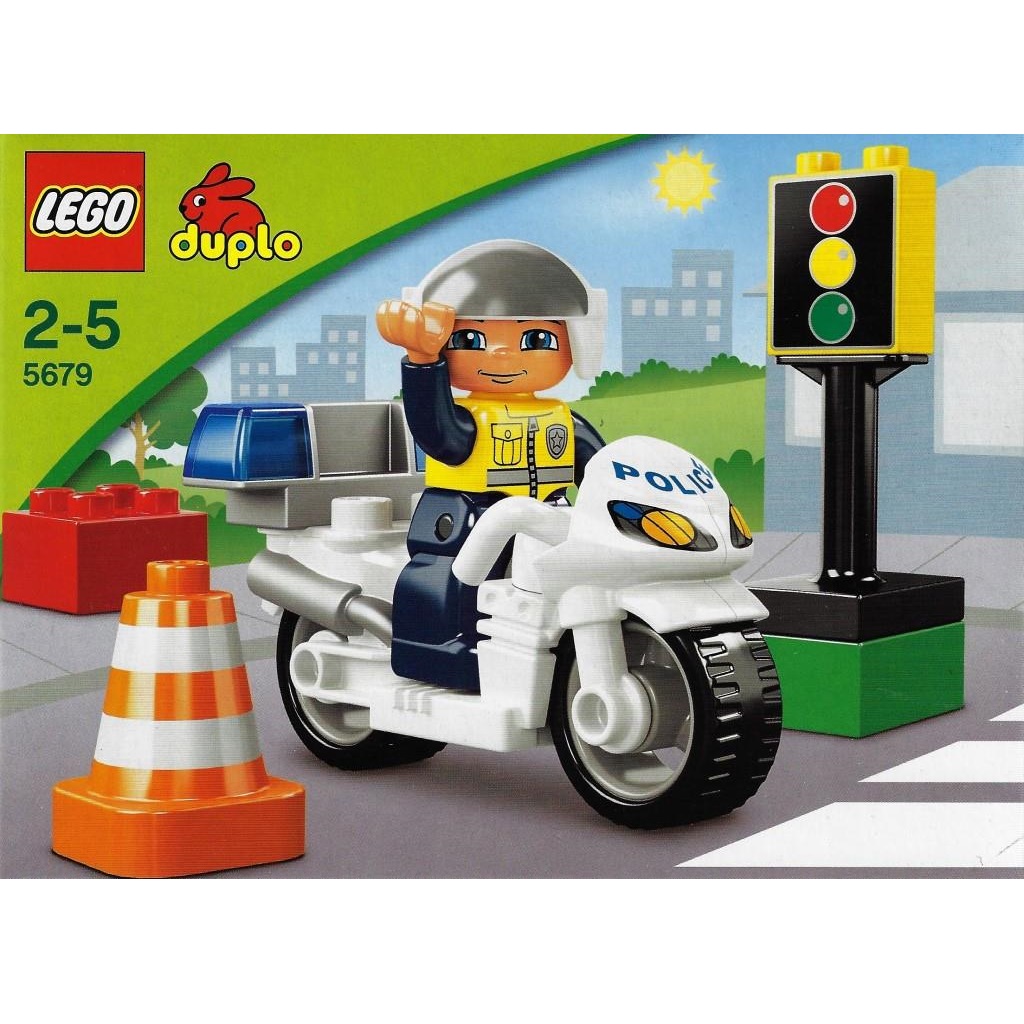 LEGO Duplo 5679 - La moto de police - DECOTOYS