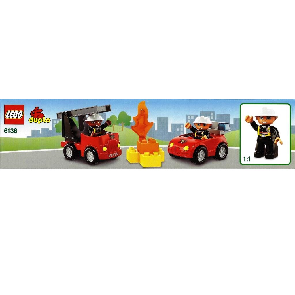 LEGO Duplo 6138 - Mon première caserne de pompiers - DECOTOYS