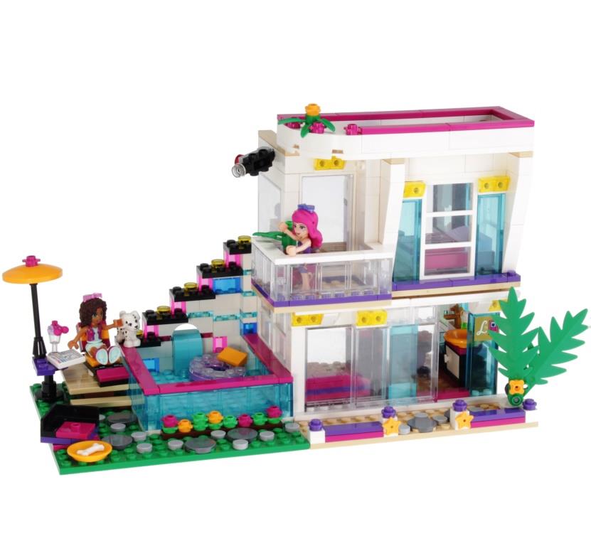 LEGO Friends 41135 - La maison de Livi la pop star - DECOTOYS