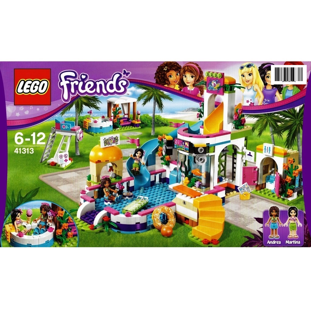 LEGO Friends 41313 - Summer Pool - DECOTOYS