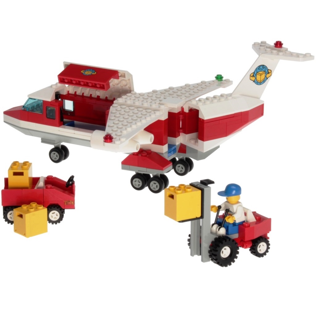 LEGO Legoland 6375 - Avion cargo - DECOTOYS