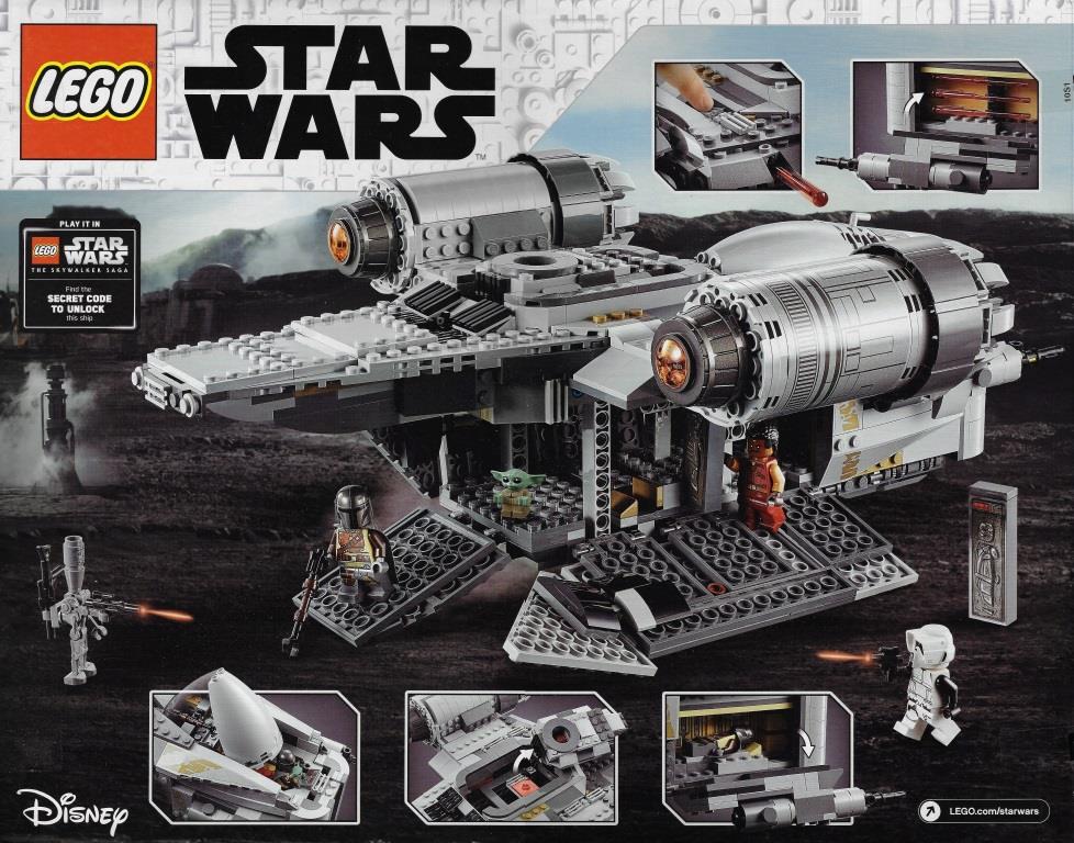 LEGO Star Wars 75292 - The Mandalorian The Razor Crest - DECOTOYS
