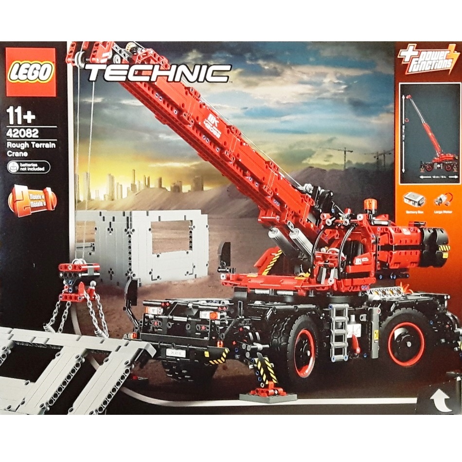 LEGO Technic 42082 - La grue tout-terrain - DECOTOYS