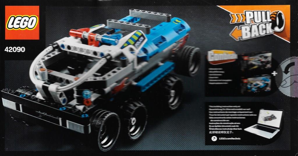 Lego technic 42090 store 42091