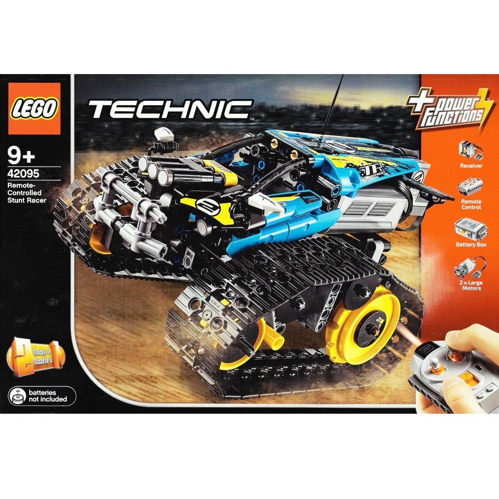 Remote control cheap stunt racer lego