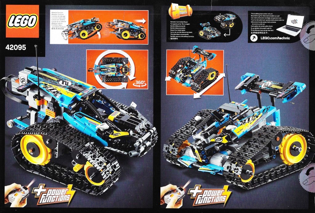 Lego 42095 technic remote controlled store stunt racer