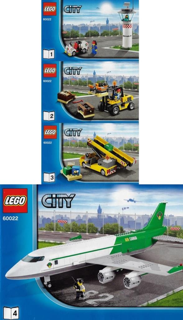 LEGO City 60022 Cargo Terminal DECOTOYS