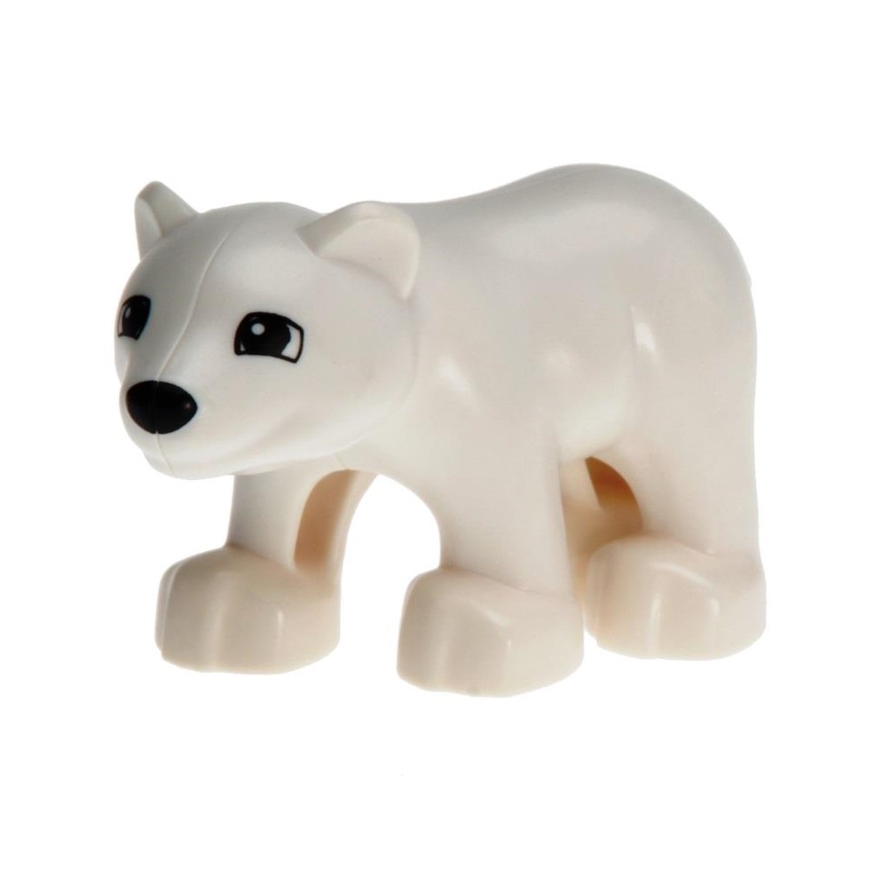LEGO Duplo - Animal Bear Polar Cub bearcubc01pb01 - DECOTOYS