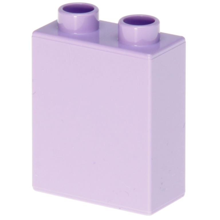 LEGO Duplo - Brick x x 2 4066 Lavender - DECOTOYS