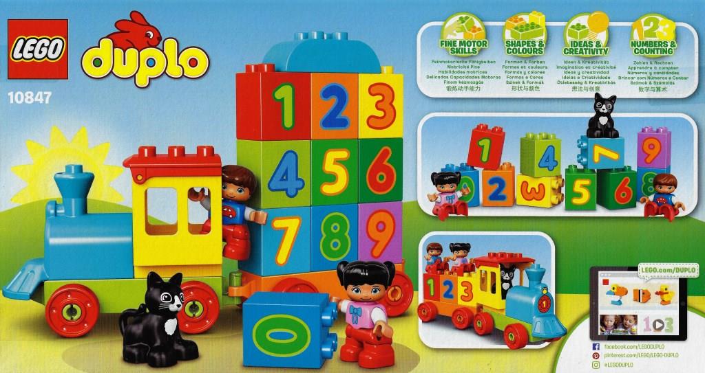 Lego Duplo - Le train des chiffres