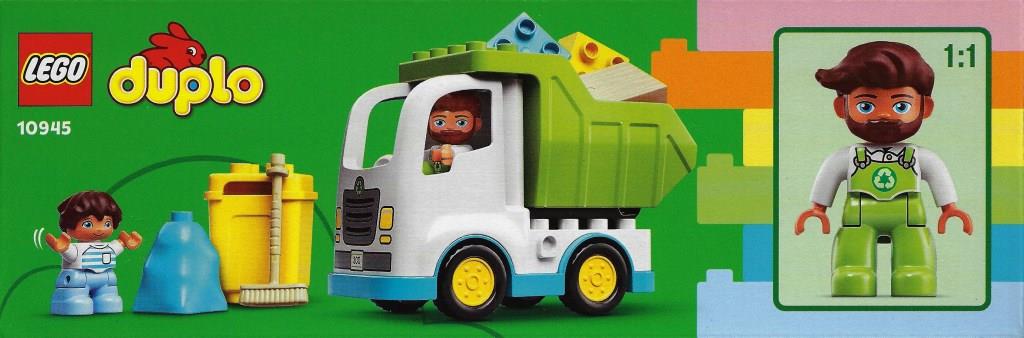 LEGO® 10945 DUPLO® Le camion poubelle et le tri sélectif jeu de