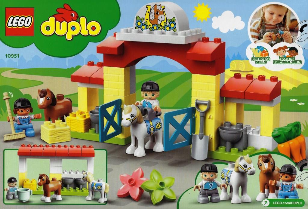 LEGO Duplo 10951 Horse Stable and Pony Care DECOTOYS