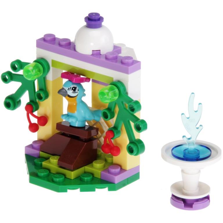 LEGO Friends 41044 - Le perroquet & sa fontaine - DECOTOYS