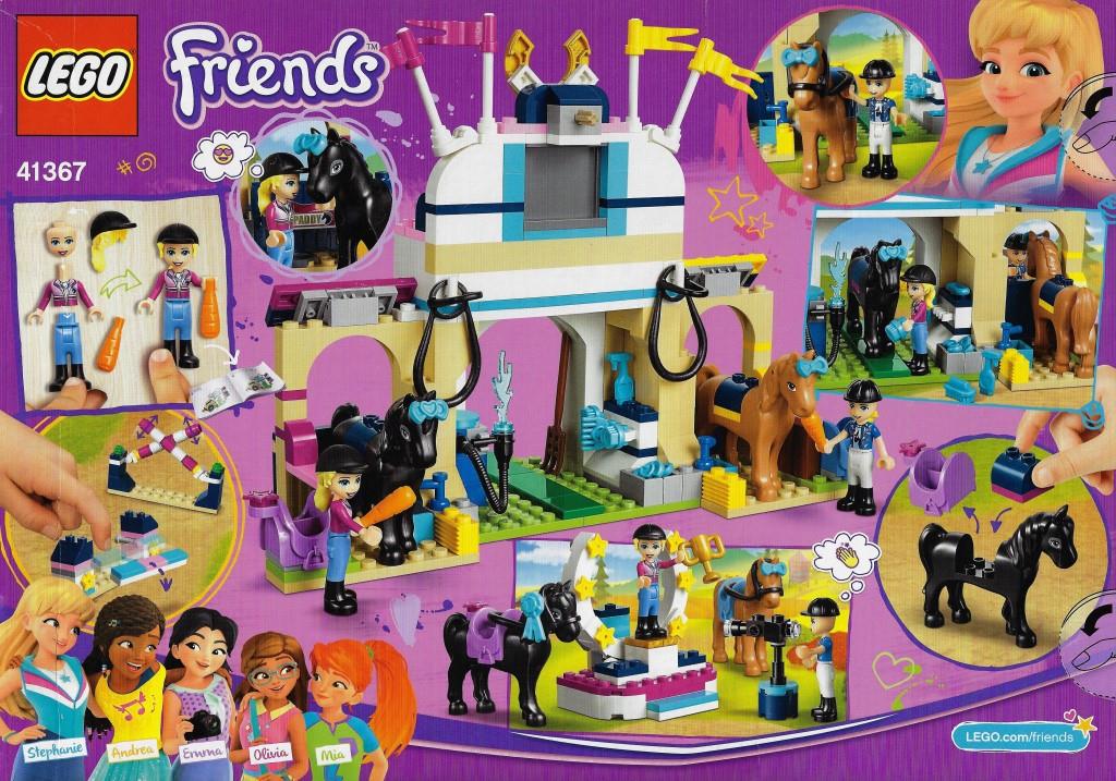 Lego friends discount stephanie's horse jumping