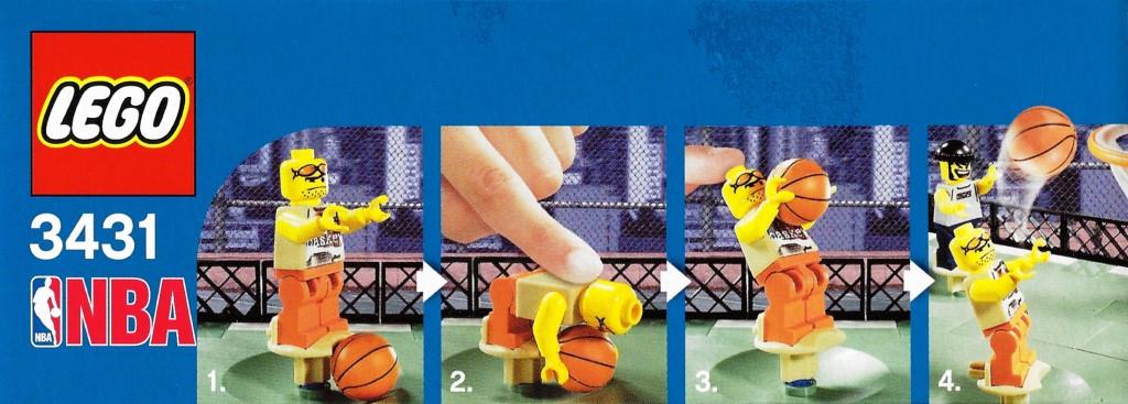 LEGO Sports Basketball 3431 Street Ball 2 Vs. 2 Open Box Sealed Bags 98.39%  Comp