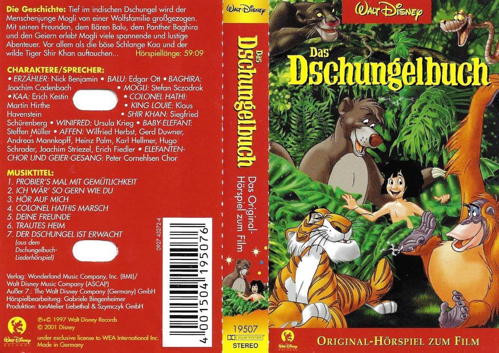 Mc Walt Disney Das Dschungelbuch - 