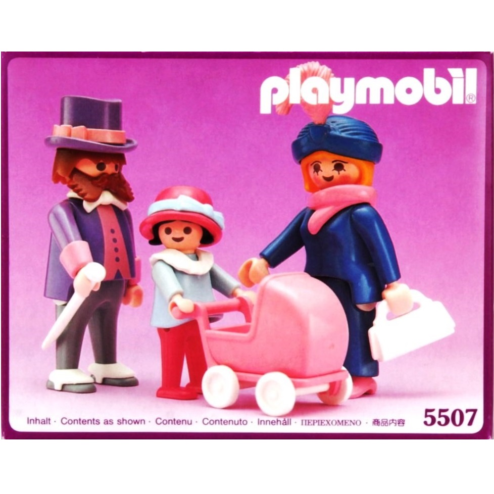 Playmobil - 5507 famille/voiture/enf. - DECOTOYS