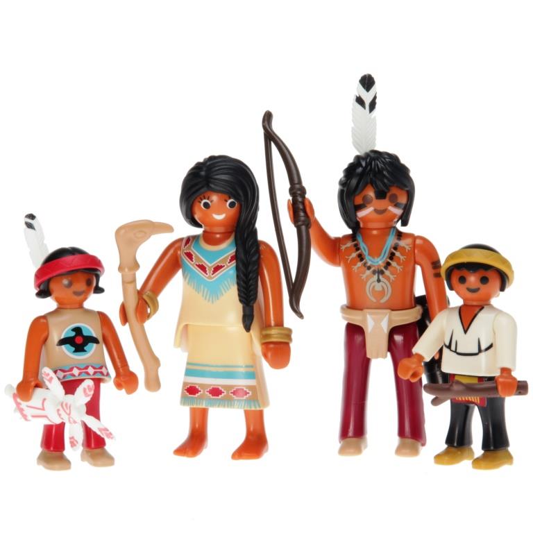 Playmobil - 6322 Native American Family II - DECOTOYS