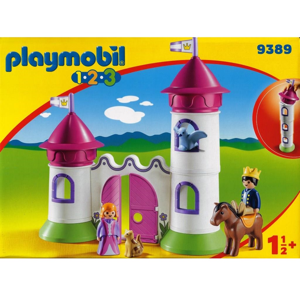 Playmobil - 9389 Château de princesse avec tours empilable - DECOTOYS