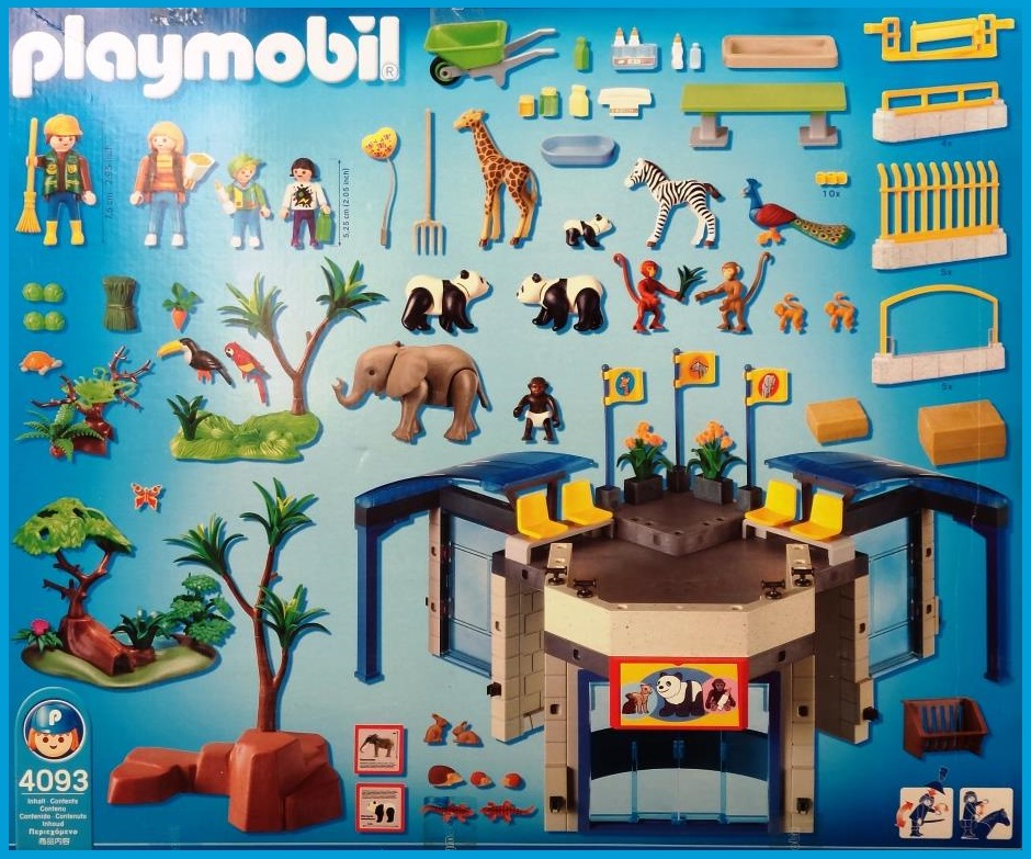 Playmobil - 4093 Bébé Animal Zoo - DECOTOYS