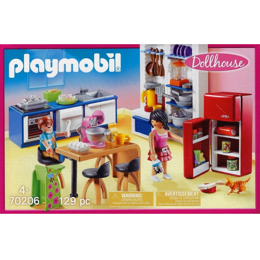 Playmobil - 70206 Cuisine familiale - DECOTOYS
