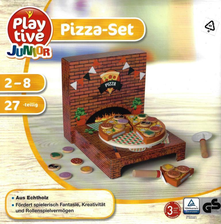 11 Piece Pizza Set for Kids; Play Food Toy Set; Great for a Pretend Pi –  ToysCentral - Europe